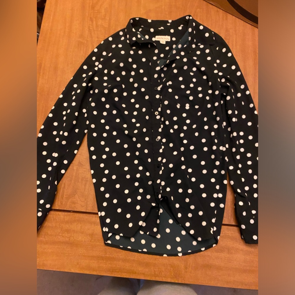 Button down Blouse MEDIUM